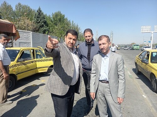 بازدید عضو شورای اسلامی شهر کرج از منطقه ۵ کرج