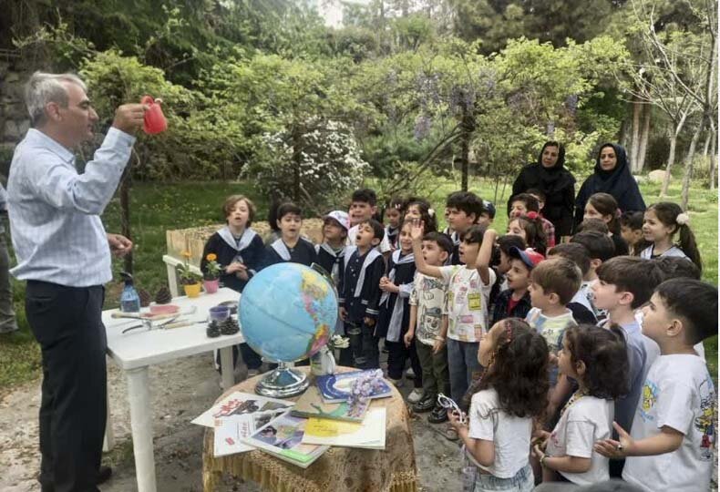 روز جهانی زمین پاک با حضور دانشآموزان
