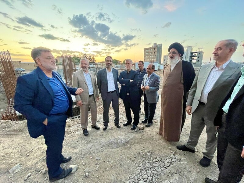 وضعیت احداث زائرسرای استان البرز در مشهد مقدس بررسی شد