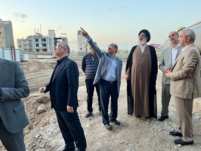 وضعیت احداث زائرسرای استان البرز در مشهد مقدس بررسی شد