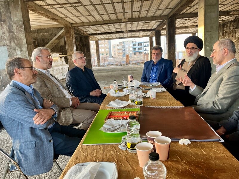 وضعیت احداث زائرسرای استان البرز در مشهد مقدس بررسی شد