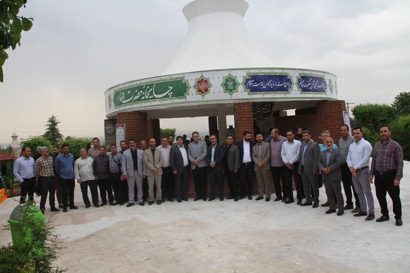 چایخانه حضرت رضا(ع) در بهشت سکینه کرج افتتاح شد