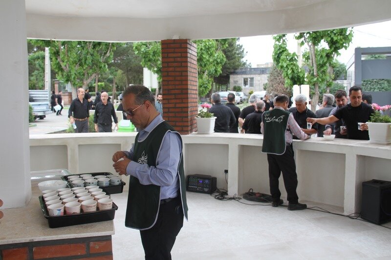 چایخانه حضرت رضا(ع) در بهشت سکینه کرج افتتاح شد