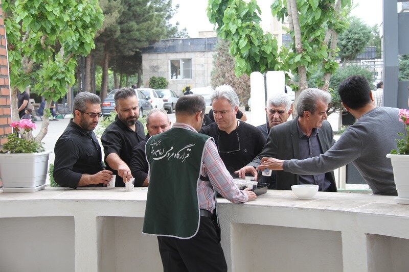 چایخانه حضرت رضا(ع) در بهشت سکینه کرج افتتاح شد