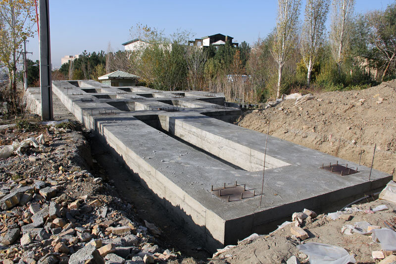 عملیات اجرایی سردرب ضلع شرقی دانشگاه آزاد اسلامی واحد کرج