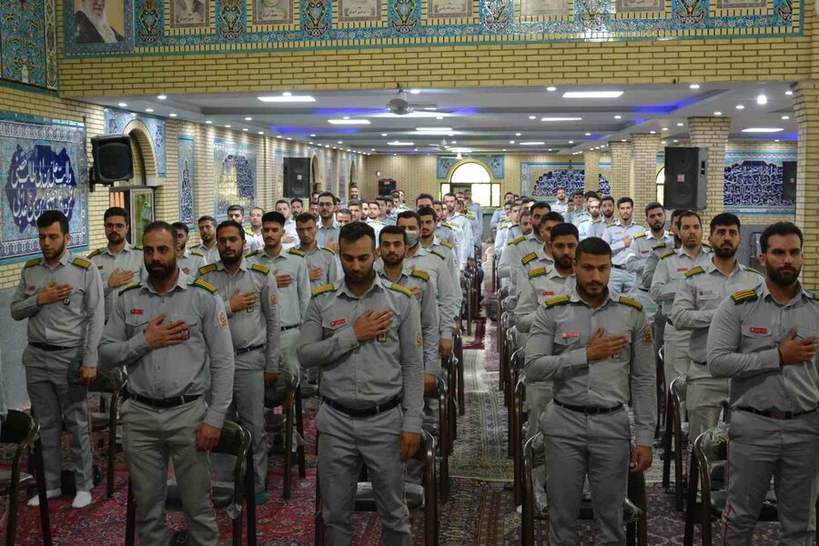 نشست صمیمی با سربازان وظیفه آتش نشانی کرج برگزار شد