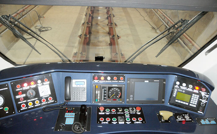 اولین رده تعمیراتی قطار متروی شهر کرج در تعمیرگاه موقت انجام شد