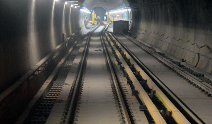 اولین رده تعمیراتی قطار متروی شهر کرج در تعمیرگاه موقت انجام شد