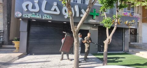 جمع آوری زوائد بصری از فضاهای عمومی سطح منطقه ۱ کرج  1