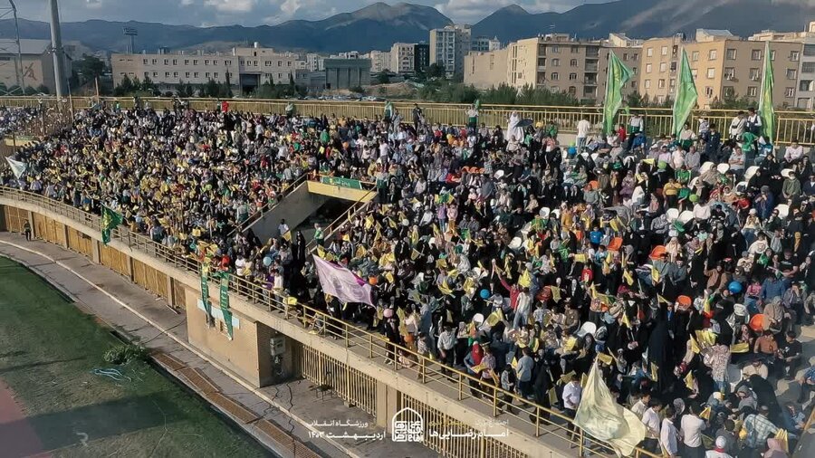 شکوه نام امام رضا(ع) در آسمان البرز / برگزاری بی نظیر جشن امام رضایی ها در کرج