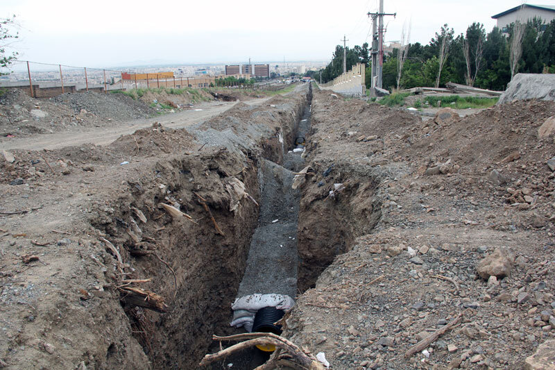 عملیات اجرایی اتصال بولوار جمهوری اسلامی شمالی به بزرگراه شهید سلیمانی