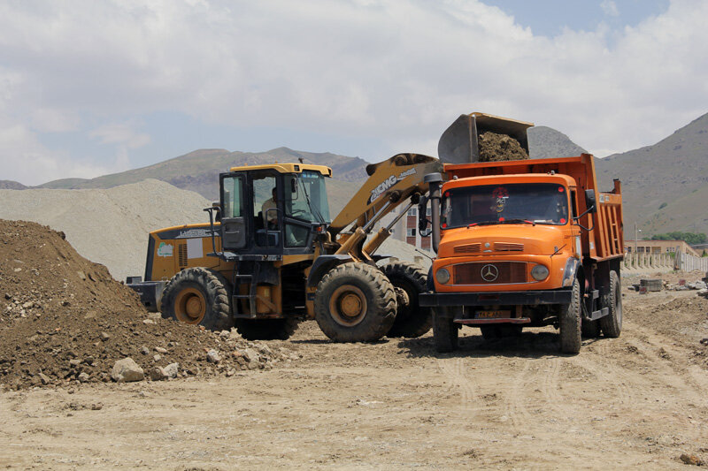 عملیات اجرایی اتصال بولوار جمهوری اسلامی شمالی به بزرگراه شهید سلیمانی