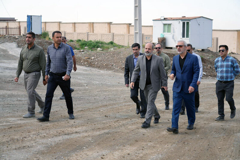 عملیات اجرایی اتصال بولوار جمهوری اسلامی شمالی به بزرگراه شهید سلیمانی