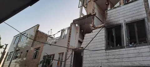 انفجار گاز در حصارک سه مصدوم برجای گذاشت انفجار گاز حصارک