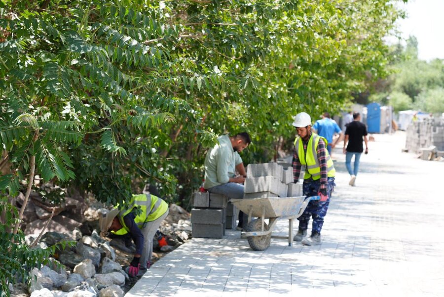 تفرجگاه پارکرود همه مردم را در زیبایی های رودخانه کرج سهیم کرد