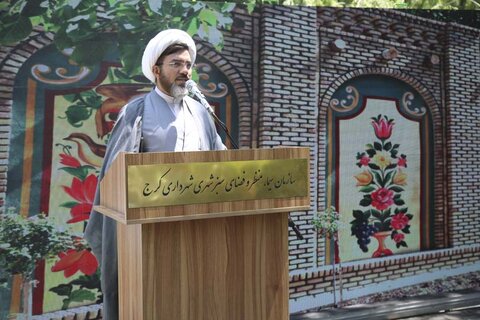 تمام امکانات برای بازگشت به موقعیت باغشهری کلانشهر کرج به کار گرفته شود افتتاح بوستان جهان دیدگان