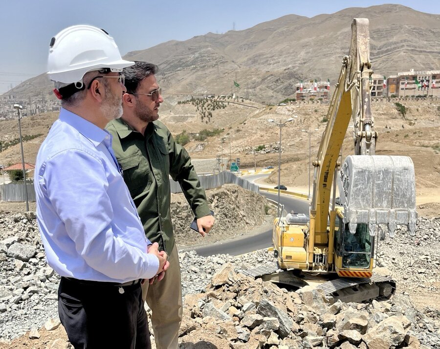 پروژه بزرگراه شمالی کرج در حال آماده سازی برای بهره برداری کامل