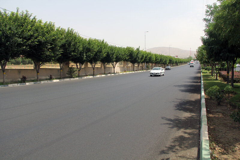 توزیع ۹ هزار تن آسفالت در بولوار خوارزمی حصارک