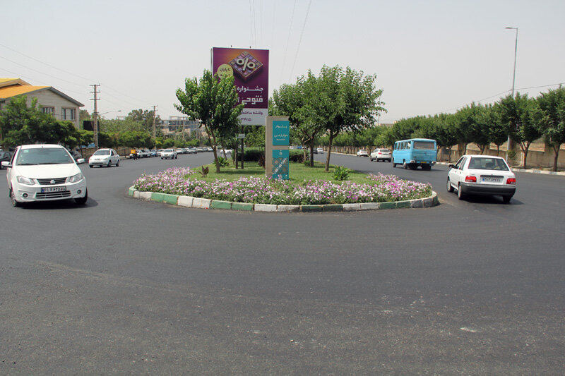 توزیع ۹ هزار تن آسفالت در بولوار خوارزمی حصارک