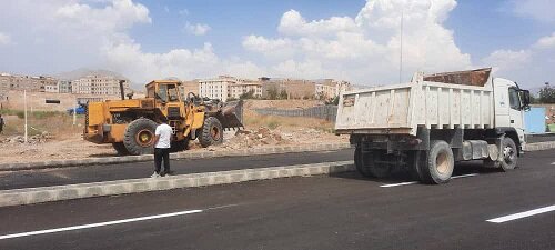 نقش آفرینی ماشین آلات در اجرای پروژههای عمرانی کرج