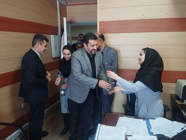 بازدید فرماندار کرج از مرکز انتقال خون در منطقه 5 کرج