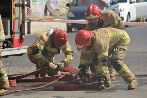 آمادهباش ۱۰۶ دستگاه ماشین و ۲۸۱ نیروی عملیاتی برای چهارشنبهسوری مسابقه عملیاتی ورزشی آتش نشانی