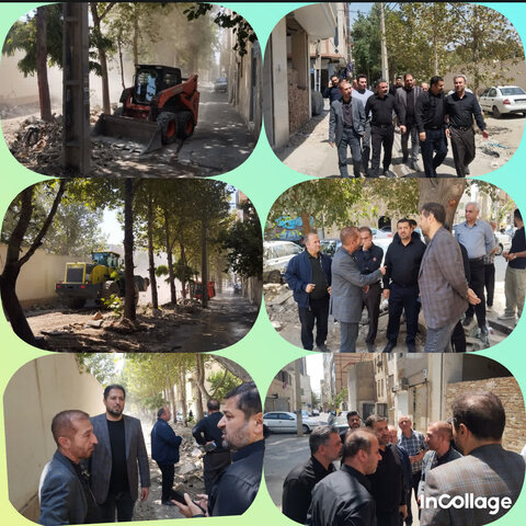 تعهد مدیریت شهری در بازگشایی خیابان بیمه تامین اجتماعی مجاور پاسگاه حصارک محقق شد چپرد ار