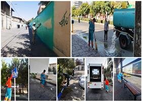 منطقه 5 کرج آماده استقبال از مهر شد 1