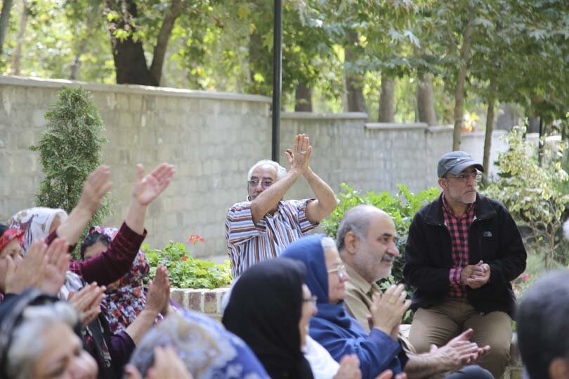 جشن شاد دوشنبههای سالمندی در بوستان جهان دیدگان برگزار شد