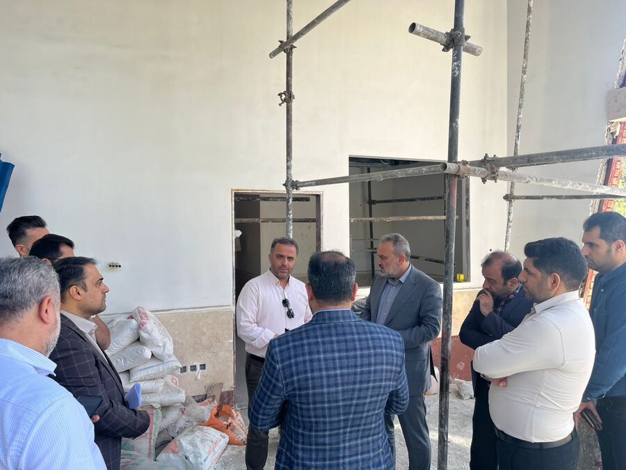 بازدید رییس کمیسیون فرهنگی شورا از روند ساخت اولین پلاتوی فرهنگی کرج؛