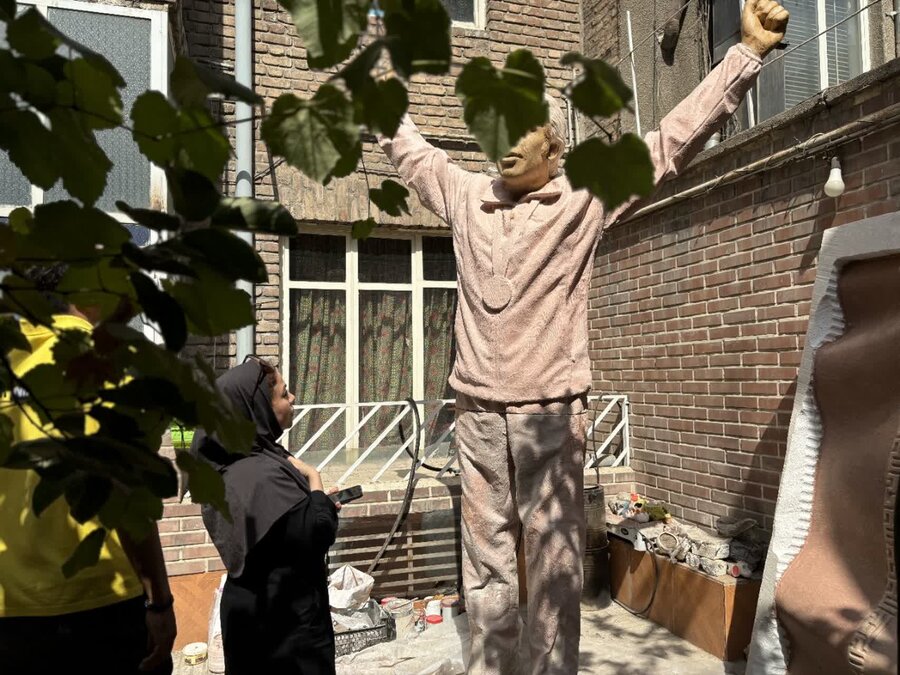 اِلمان پهلوان ابراهیم جوادی در کرج رونمایی میشود