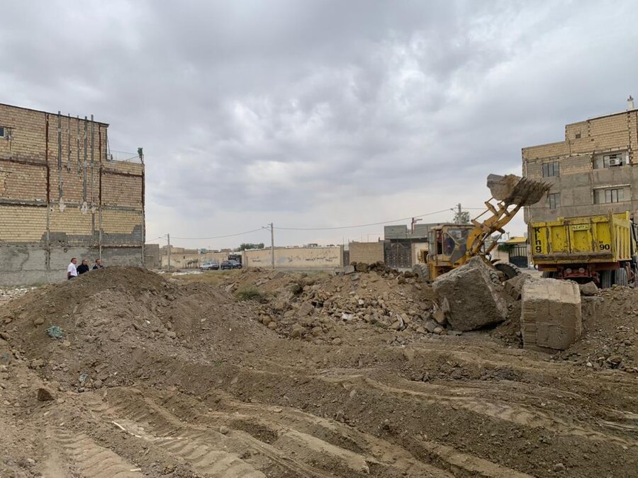 ساخت سی و سومین ایستگاه آتش نشانی کلانشهر کرج آغاز شد