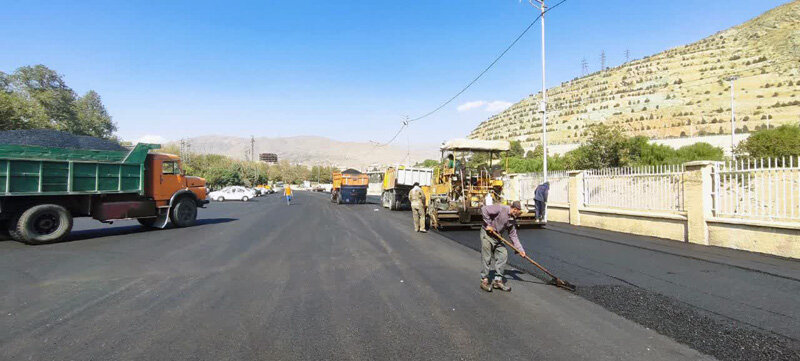 تولید و توزیع بیش از ۱۴۰ هزار تن آسفالت در کارخانه آسفالت شهرداری کرج