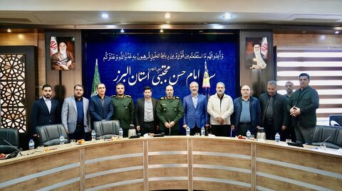 شهردار کرج: بسیج خط مقدم خدماترسانی به مردم است دیدار شهردار 3.9.8