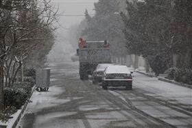 آمادهباش کامل خدمات شهری کرج برای مقابله با بارش برف زمستانی 1