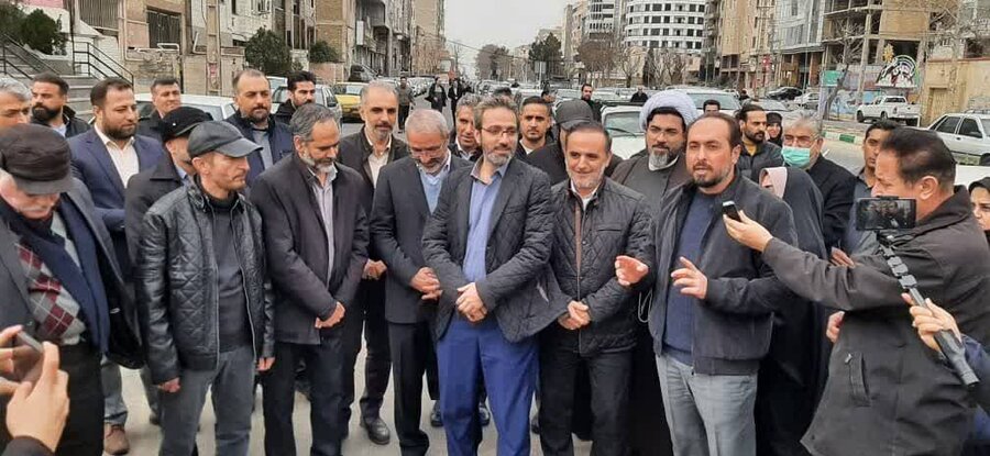 سرای محله حیدرآباد و خیابان نهم شاهینویلا افتتاح شد/کاشت نهال توسط مسئولان