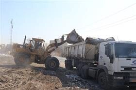 محله شعبانآباد کرج از نخالههای ساختمانی پاکسازی شد 1