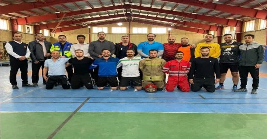 رقابتهای عملیاتی ورزشی آتشنشانان کرج برگزار شد