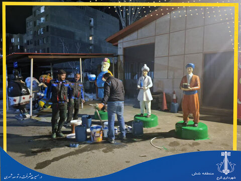 آغاز عملیات طرح استقبال از بهار در منطقه ۶ شهرداری کرج 6