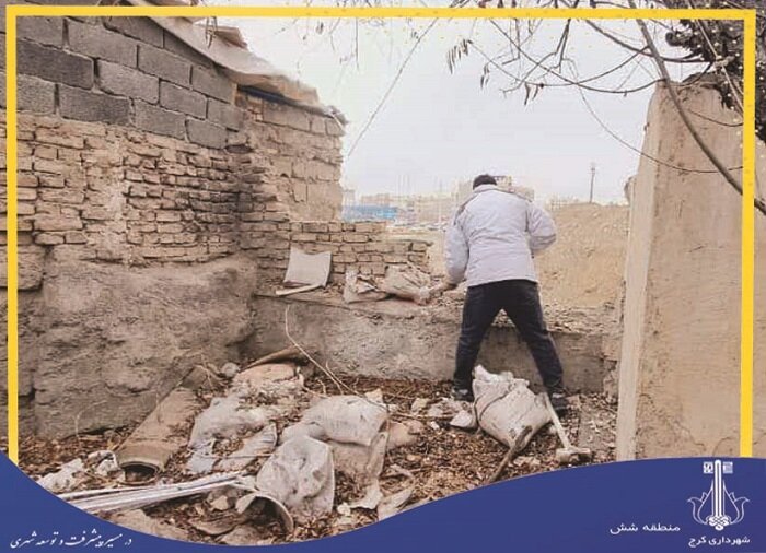 ۲۰۰۰ متر از اراضی ملی در منطقه ۶ رفع تصرف شد