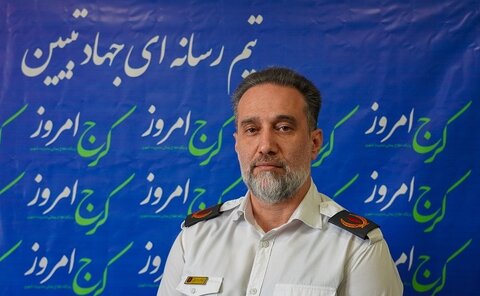 حضور تیم آتشنشانی در محل حوادث زیر ۵ دقیقه است بازدید جهاد تبیین از سازمان آتش نشانی - کراپشده