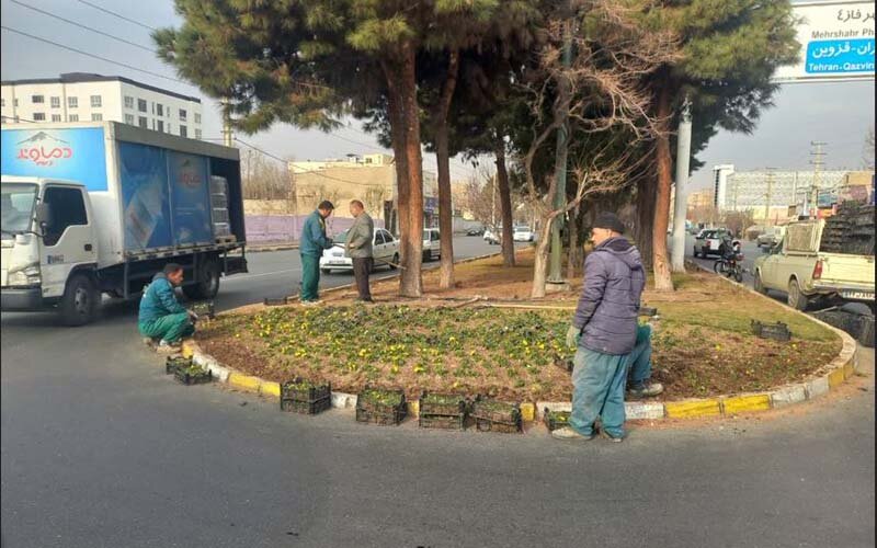 کرج در تکاپوی میزبانی از فصل نوزایی طبیعت/اجرای بیوقفه طرح استقبال از بهار
