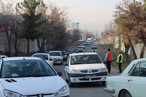 تردد در معابر اصلی و قطعات بهشت سکینه (س) روان است ترافیک پنج شنبه آخرسال 1403