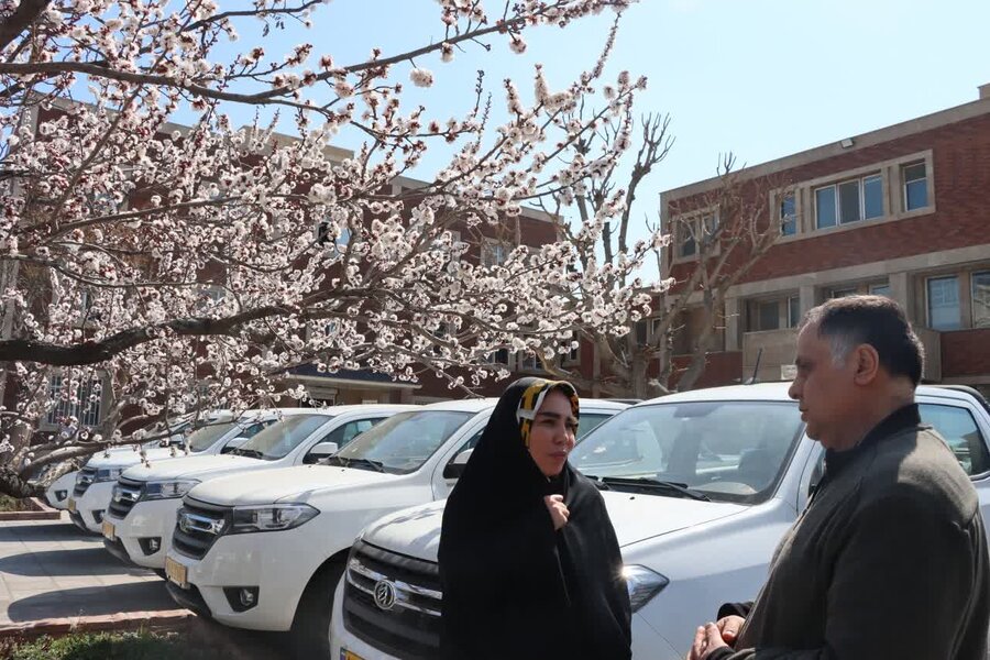عضو شورای اسلامی از سازمان آتشنشانی کرج بازدید کرد