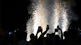 عصرها در جشنواره لاله ها