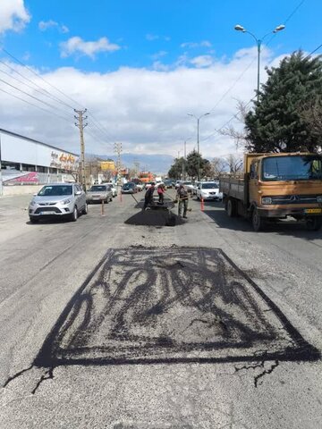 معابر منطقه ۹ کرج بهسازی شد 9