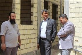 پیشرفت ۶۰ درصدی ساختمان جدید سرای محله در منطقه ۷ کرج 7