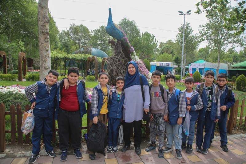 ۱۳ هزار دانشآموز البرزی از پارکها و بوستانهای شهرکرج بازدید کردند