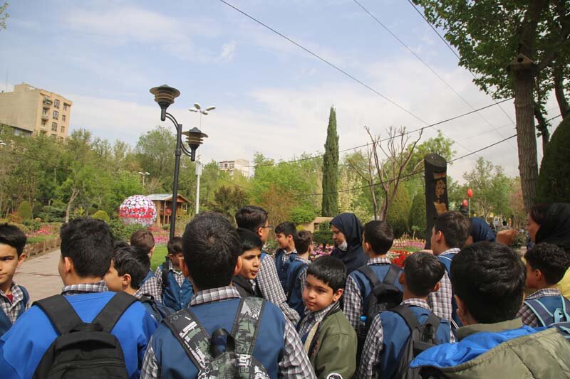۱۳ هزار دانشآموز البرزی از پارکها و بوستانهای شهرکرج بازدید کردند