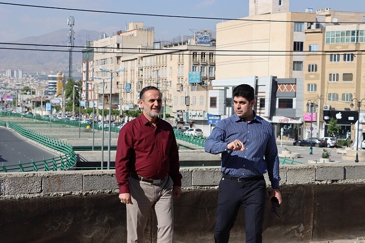 بازدید رئیس کمیسیون شهرسازی و معماری از پروژه مهرویلا